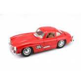 Bburago Mercedes Benz 300 SL 1954 červený 1:24