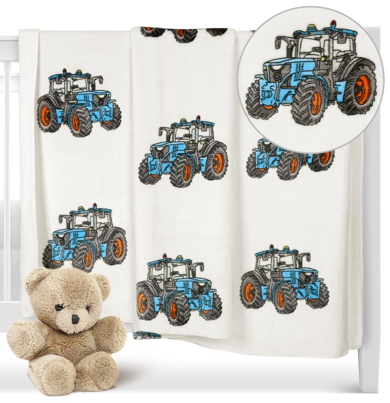 Bellatex ELLA dětská přikrývka, Traktor - 100x150 cm