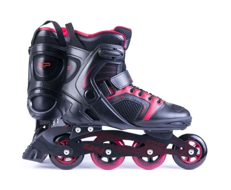 Spokey Gara kolečkové brusle ABEC5 Carbon vel. 44