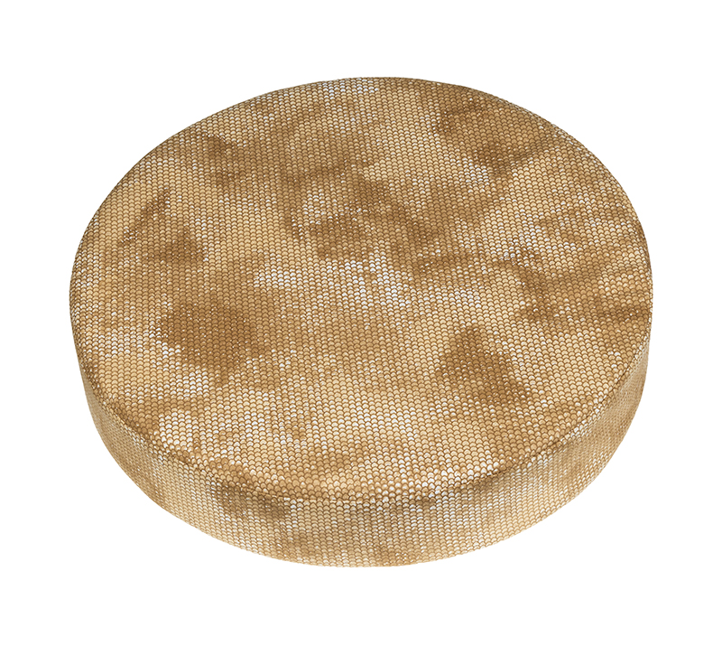 Bellatex Sedák KULATÝ, Hadí kůže hnědá - průměr 40 cm