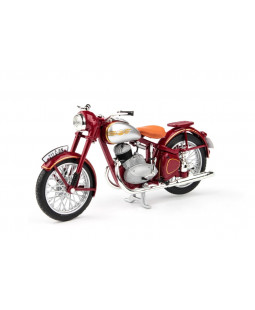 Jawa 250 Pérák Standard (1948) Tmavě červená 1:18