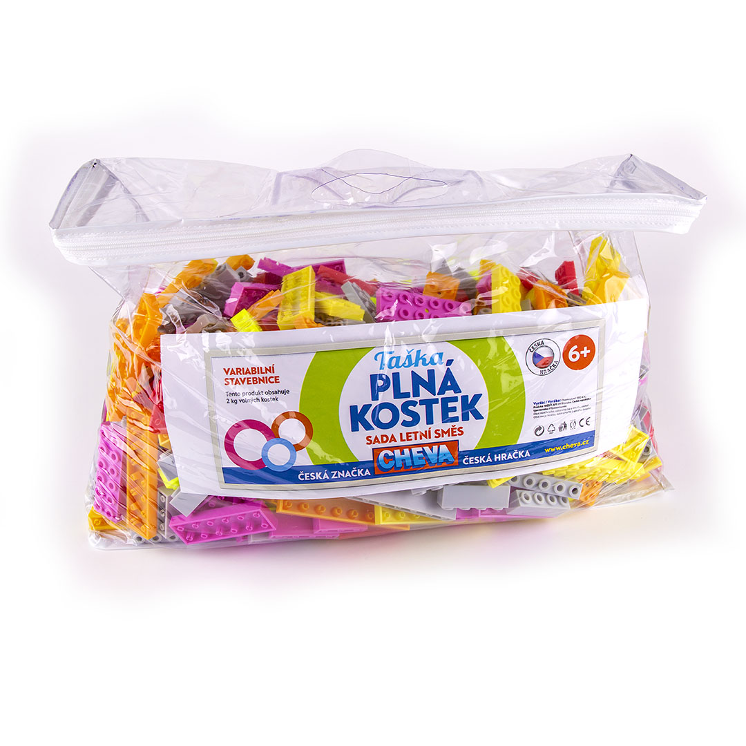 CHEVA Taška plná kostek - Sada letní směs