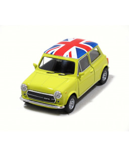 Welly Mini Cooper 1300 UK, Yellow 1:34-39