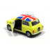 Welly Mini Cooper 1300 UK, Yellow 1:34-39
