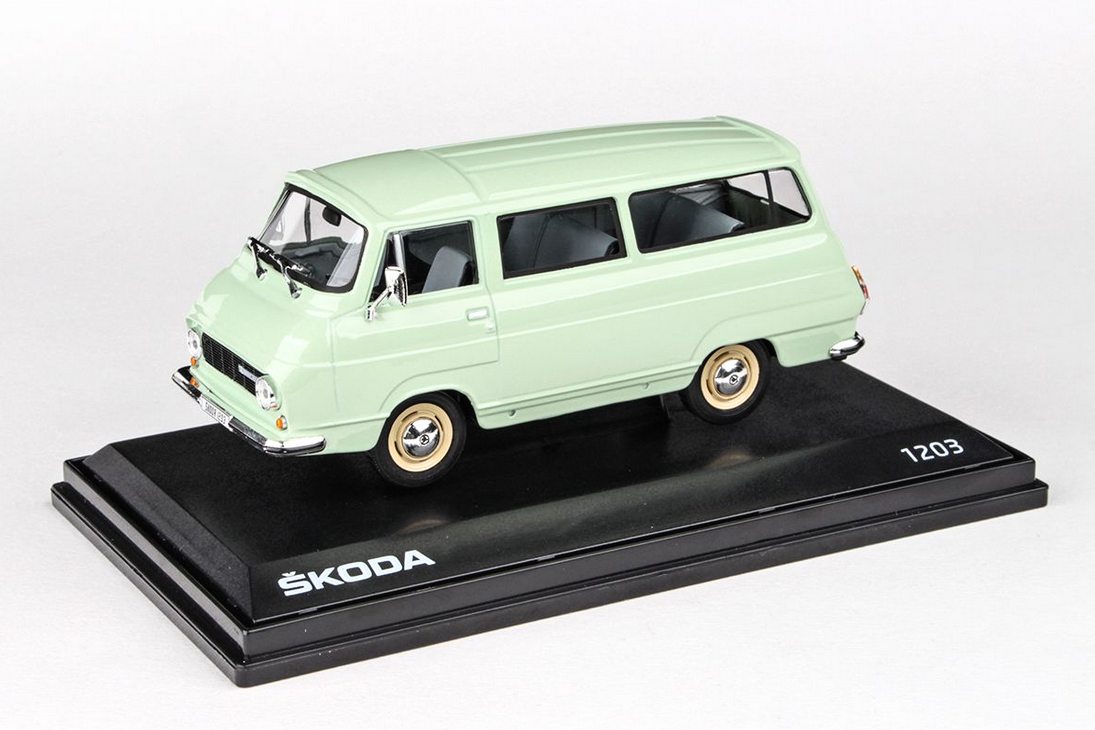 Abrex Škoda 1203 (1974) Zelená Světlá 1:43