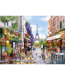Castorland Puzzle 3000 dílků - Květinová Paříž