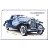 Plechová cedule automobilu Duesenberg SJ, 150x100 mm