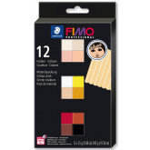 FIMO professional sada 12 barev 25 g DOLL ART