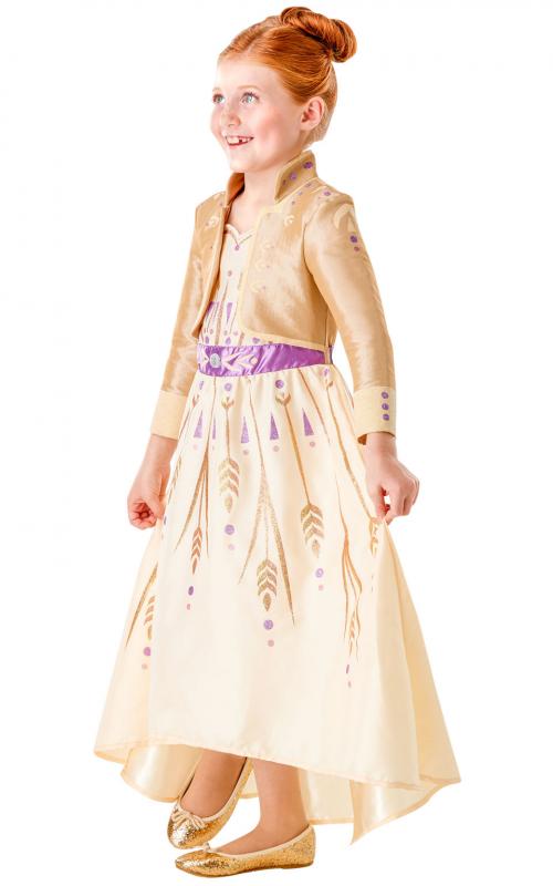 Dětský kostým Frozen 2, Anna special (Prologue) vel. M