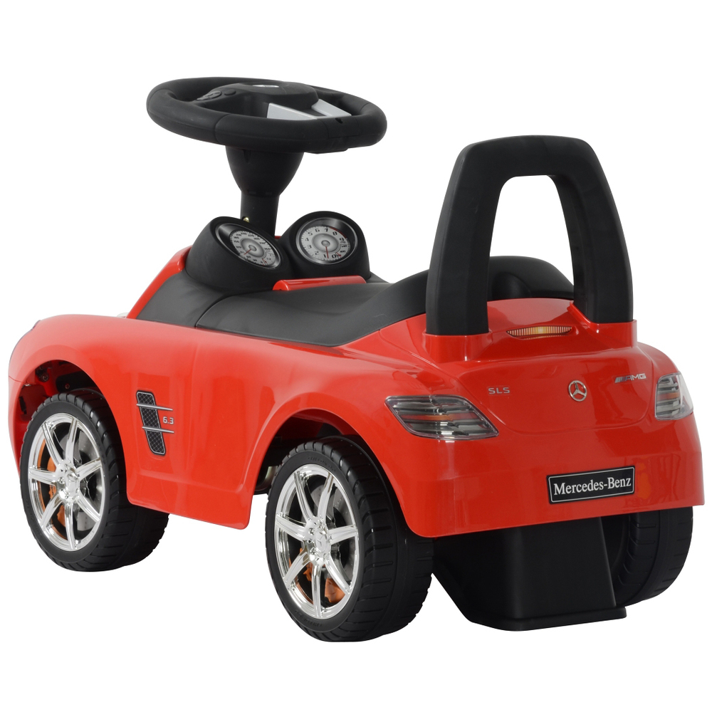 Buddy Toys BPC 5111 Odstrkovadlo Mercedes Benz SLS, červený