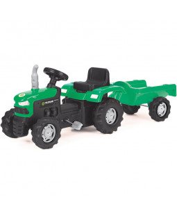Buddy Toys BPT 1013 Šlapací traktor s vlečkou