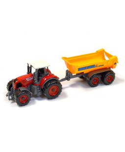 MaDe Farmářský set, Traktor s vlečkou, 21 cm