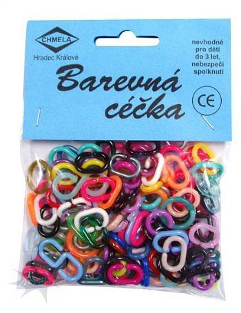Barevné plastové céčka, 150ks