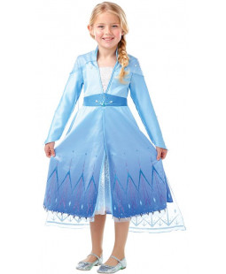 Dětský kostým Frozen 2, Elsa Premium vel. M