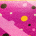 Spokey DUKE skladací koloběžka, žluto-růžová, kolečka 125mm