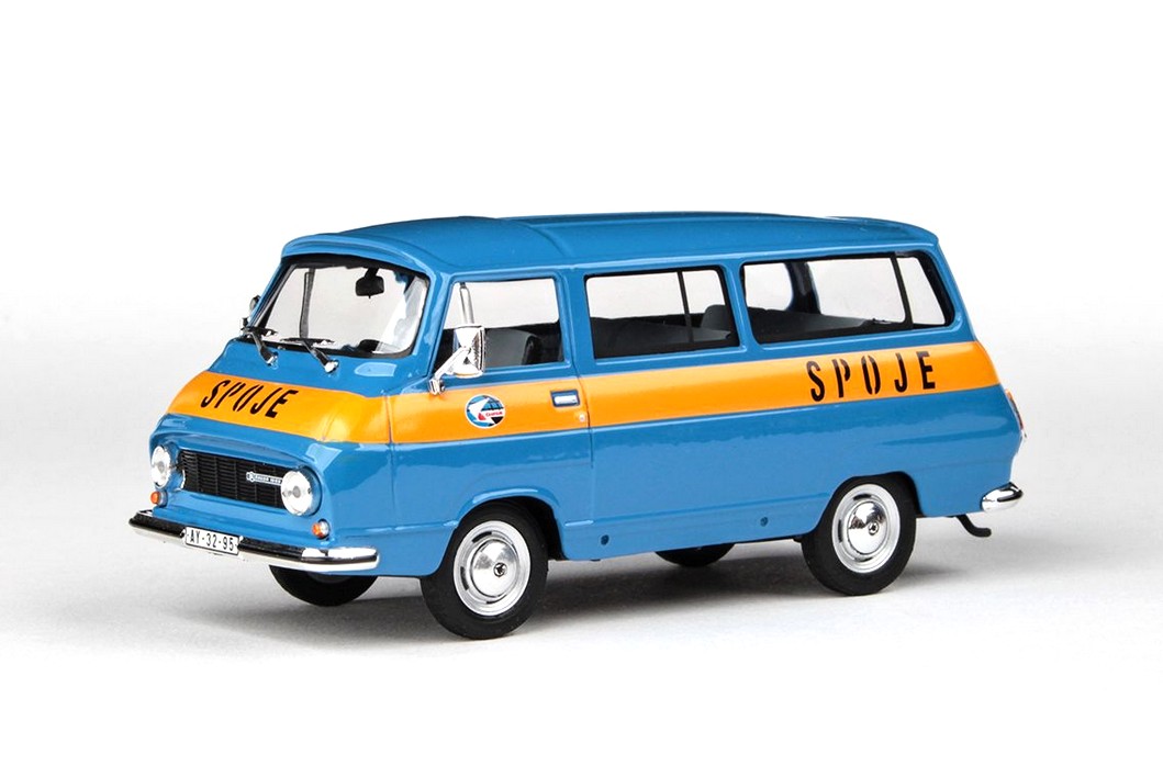 Abrex Škoda 1203 (1974) Spoje, Modrá