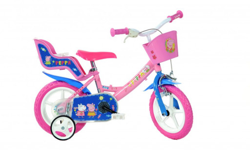 Dino Bikes Dětské kolo Prasátko Pepa 12"