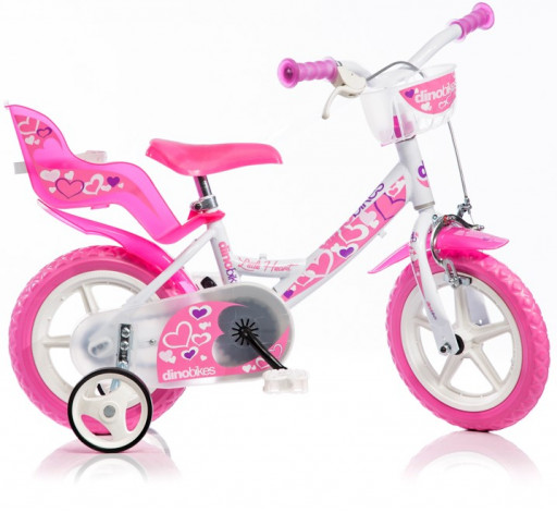 Dino Bikes Dětské kolo Little Heart 12"