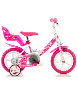 Dino Bikes Dětské kolo Little Heart 12