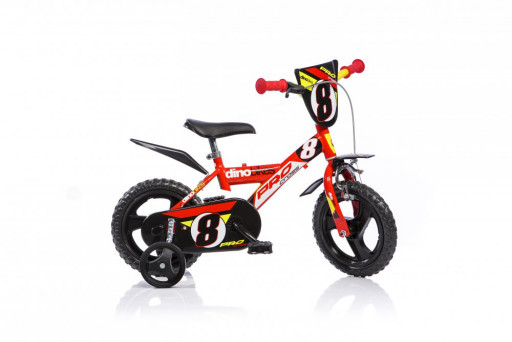 Dino Bikes Dětské kolo Pro Cross 12", červené