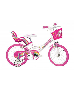 Dino Bikes Dětské kolo Unicorn Jednorožec 14