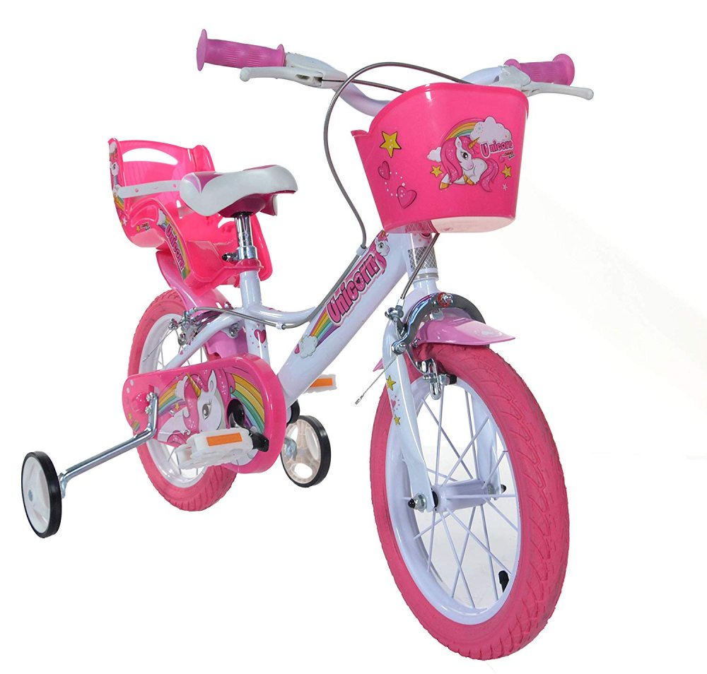 Dino Bikes Dětské kolo Unicorn Jednorožec 14"
