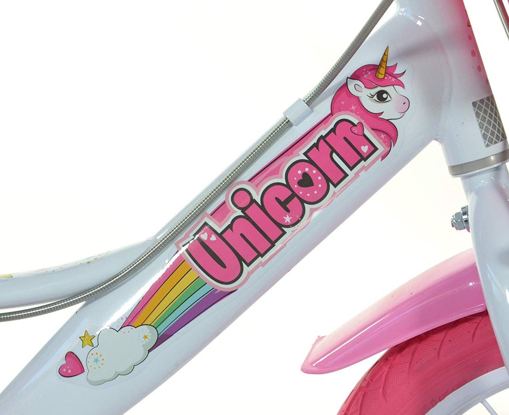 Dino Bikes Dětské kolo Unicorn Jednorožec 14"