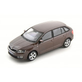 Škoda Rapid Spaceback (2013) Hnědá Topaz Metalíza 1:43