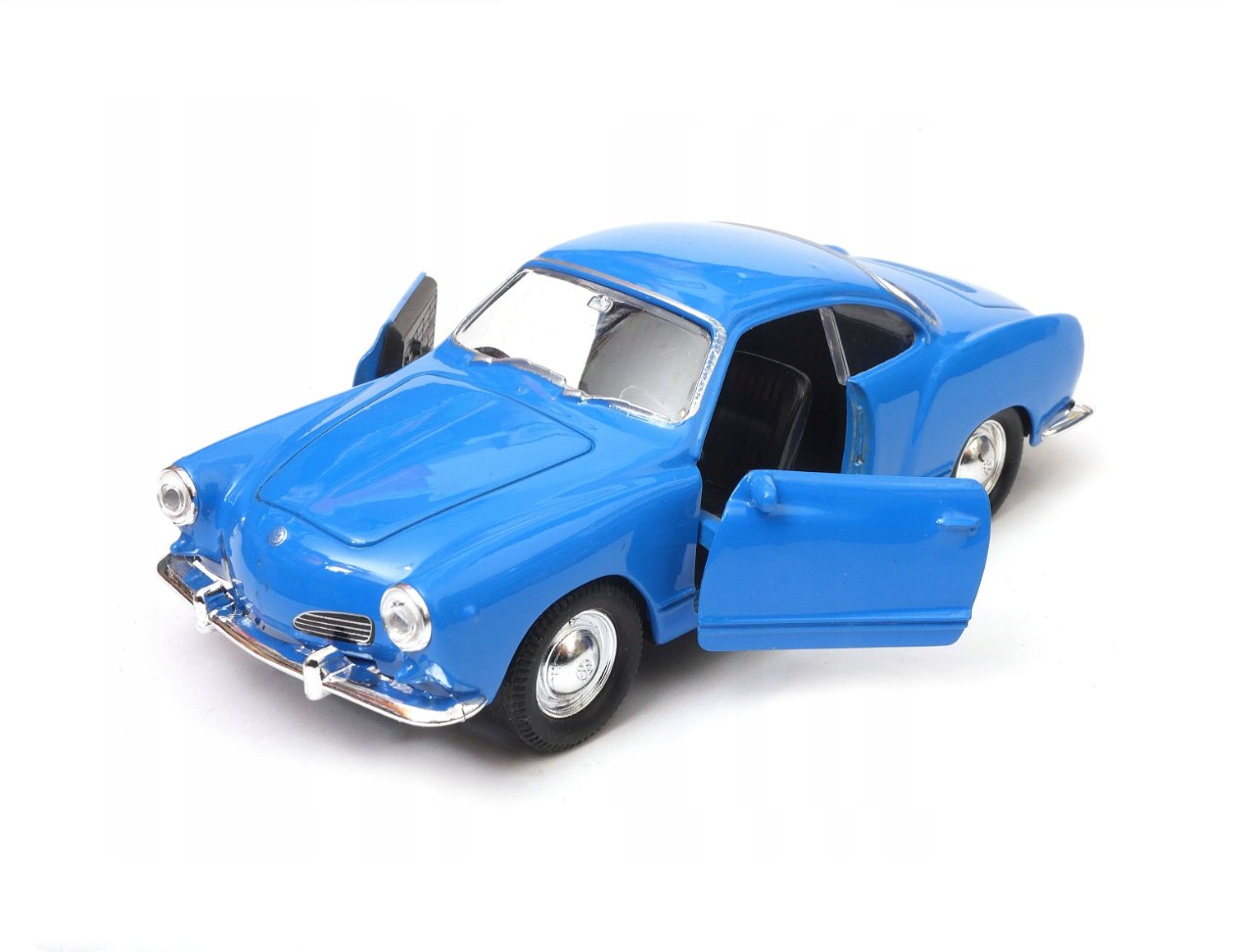 Welly Volkswagen Karmann Ghia Coupe, modré 1:34