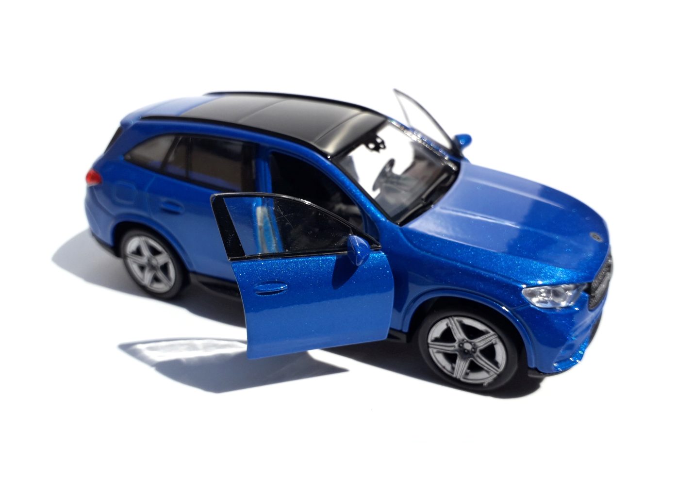 Welly Mercedes-Benz GLC modrý 1:34-39