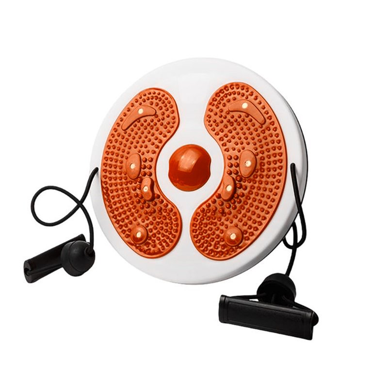 Rotana rotační, masážní deska s magnety TW1104, madla, oranžová, 28cm