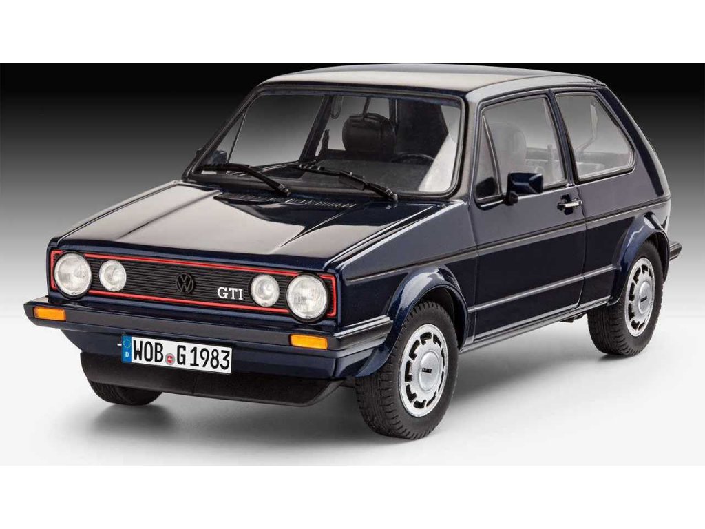 Revell Gift auto 05694, 35 Years VW Golf 1 GTi Pirelli (1:24)