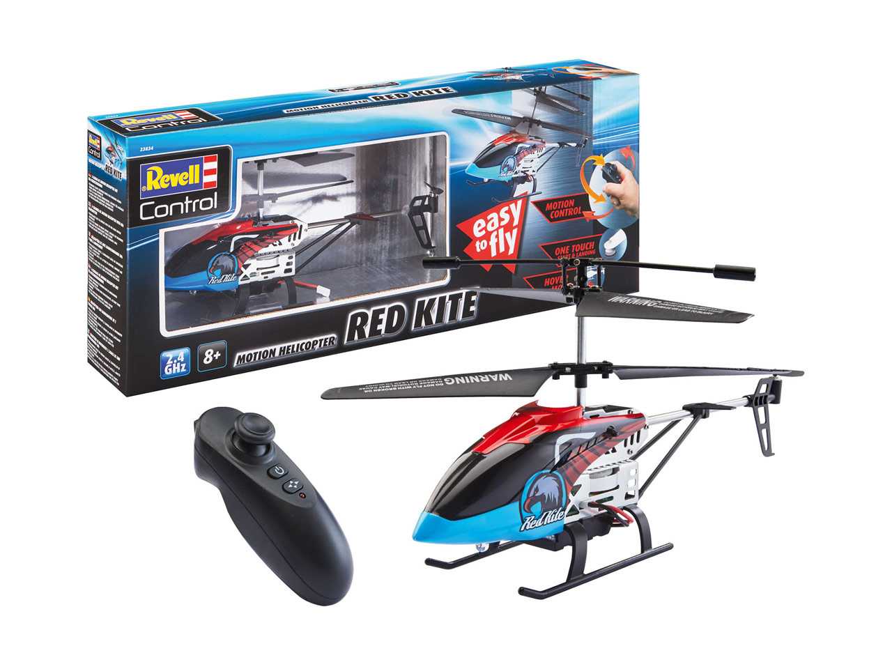 Revell RC vrtulník 23834 Motion Helicopter RED KITE