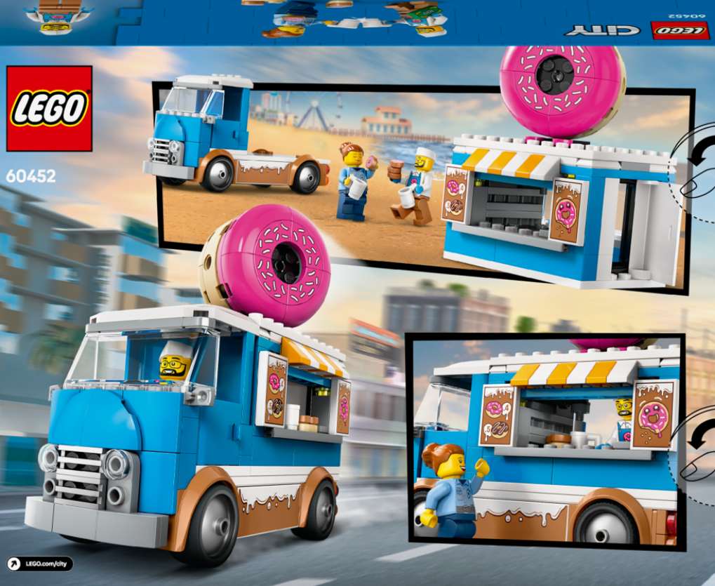 LEGO City 60452 Truck s donuty