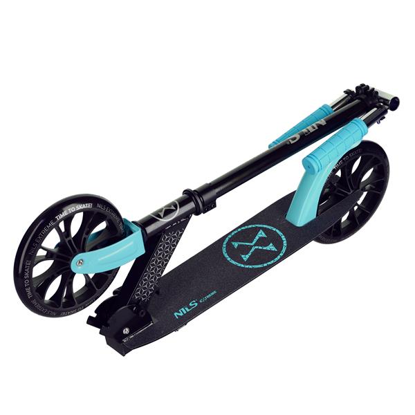 NILS Extreme HM1302 Skládací koloběžka, černá, 100 kg