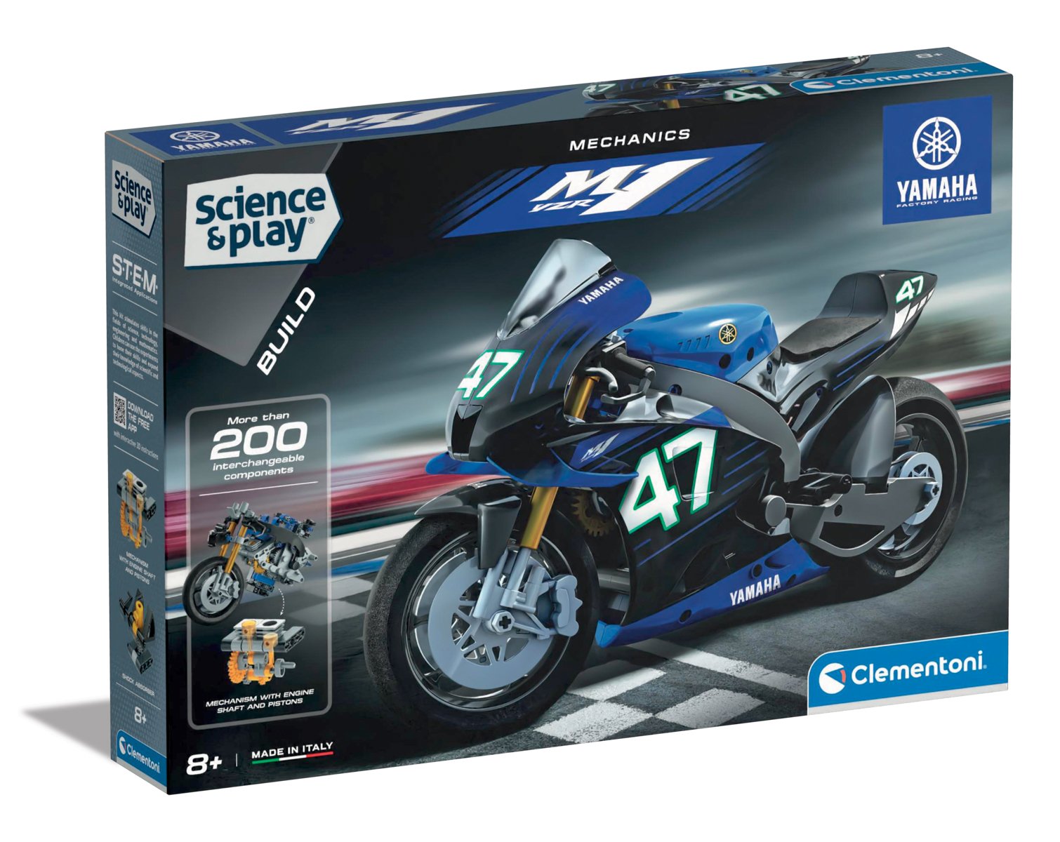 Clementoni Science Motocykl YAMAHA M1