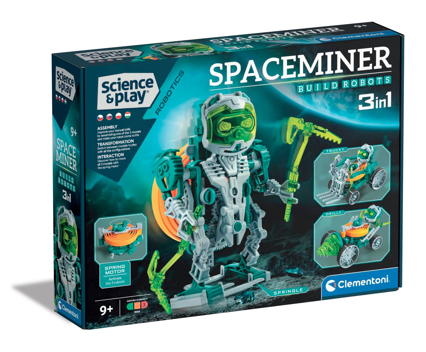 Clementoni Science Vesmírní roboti
