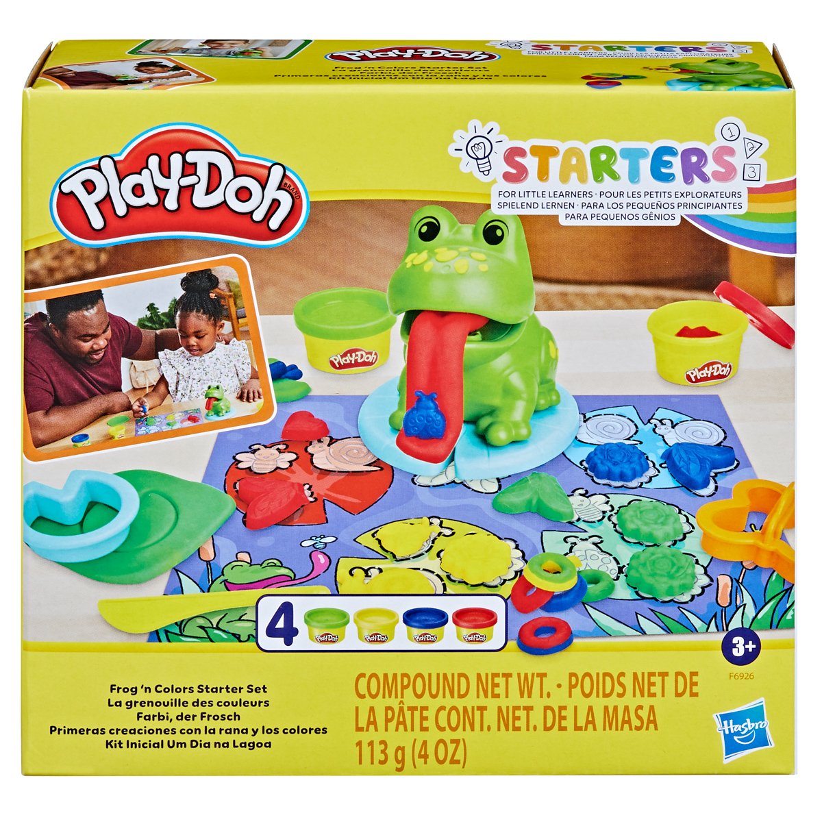 Play Doh Žába, sada pro nejmenší