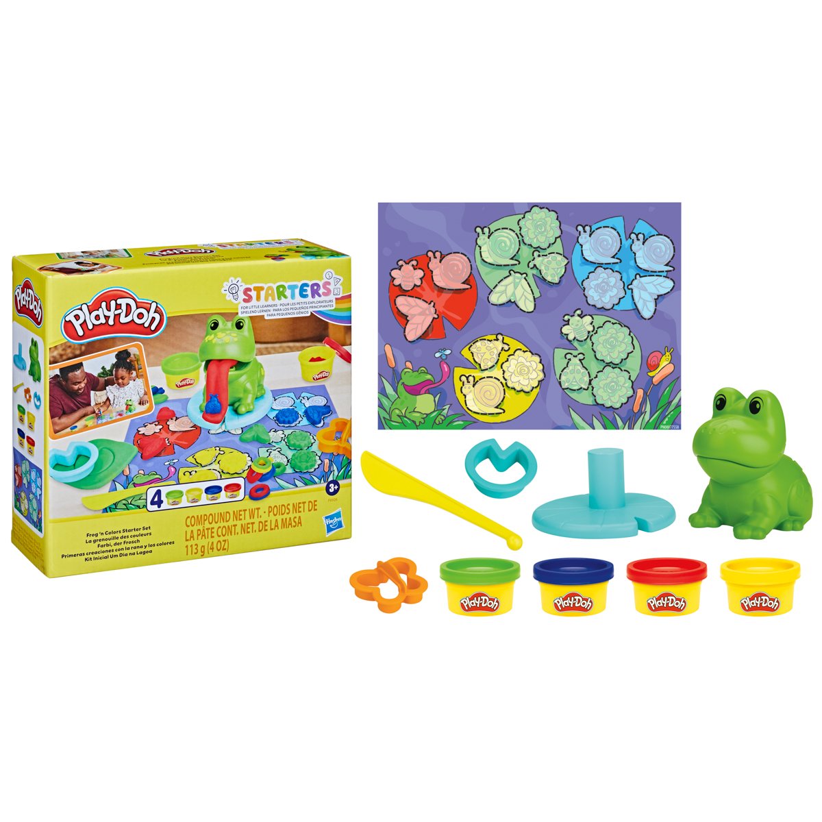 Play Doh Žába, sada pro nejmenší