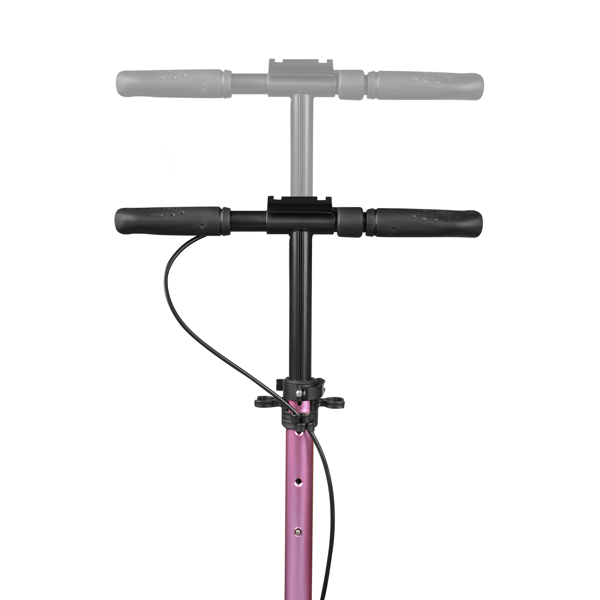 Spokey VACAY Pro Koloběžka s ruční brzdou, kolečka 145 mm, růžová