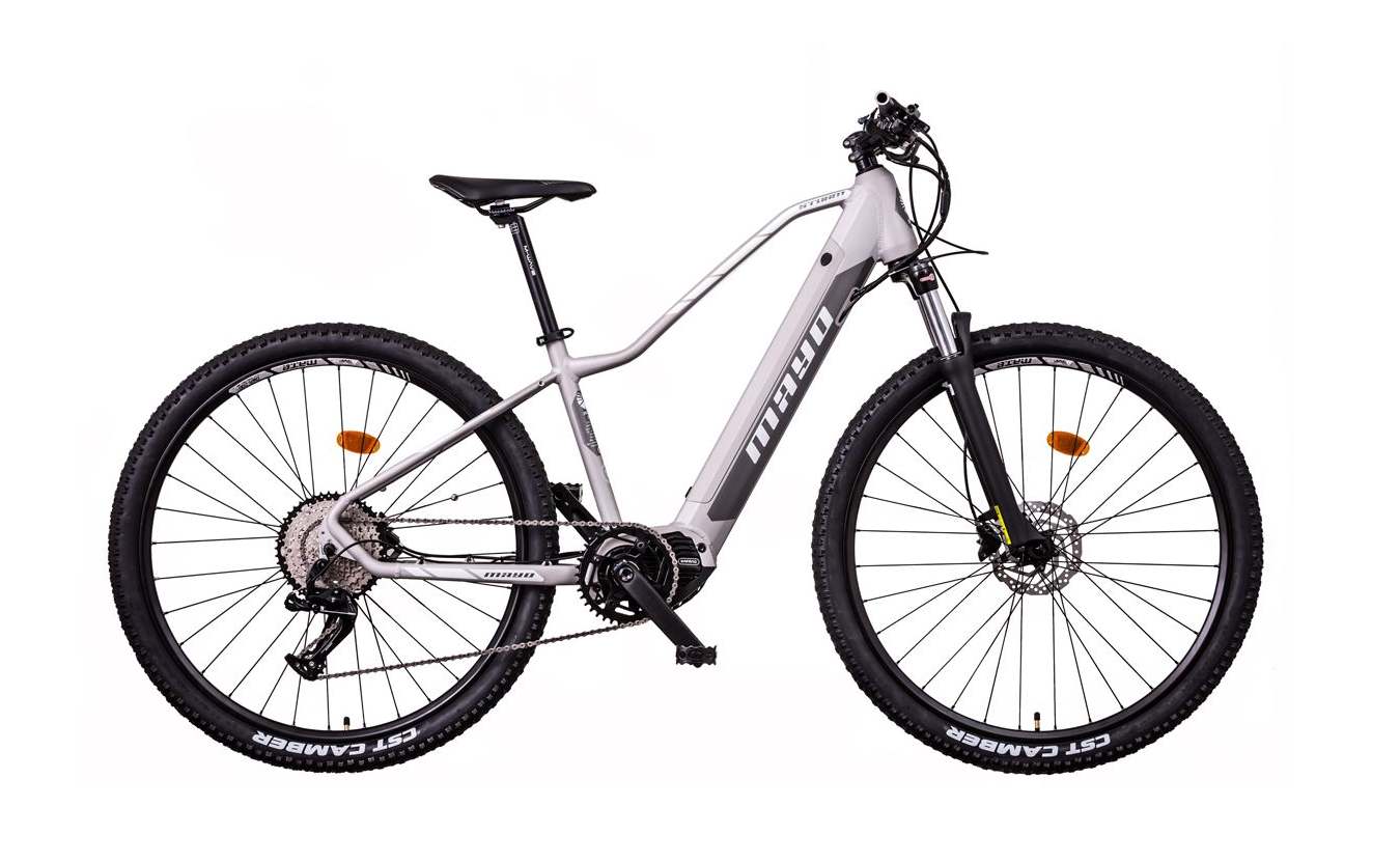 MAYO e-XC 29" Horské elektrokolo FLASH POWER D BB, rám 16", šedo-bílé