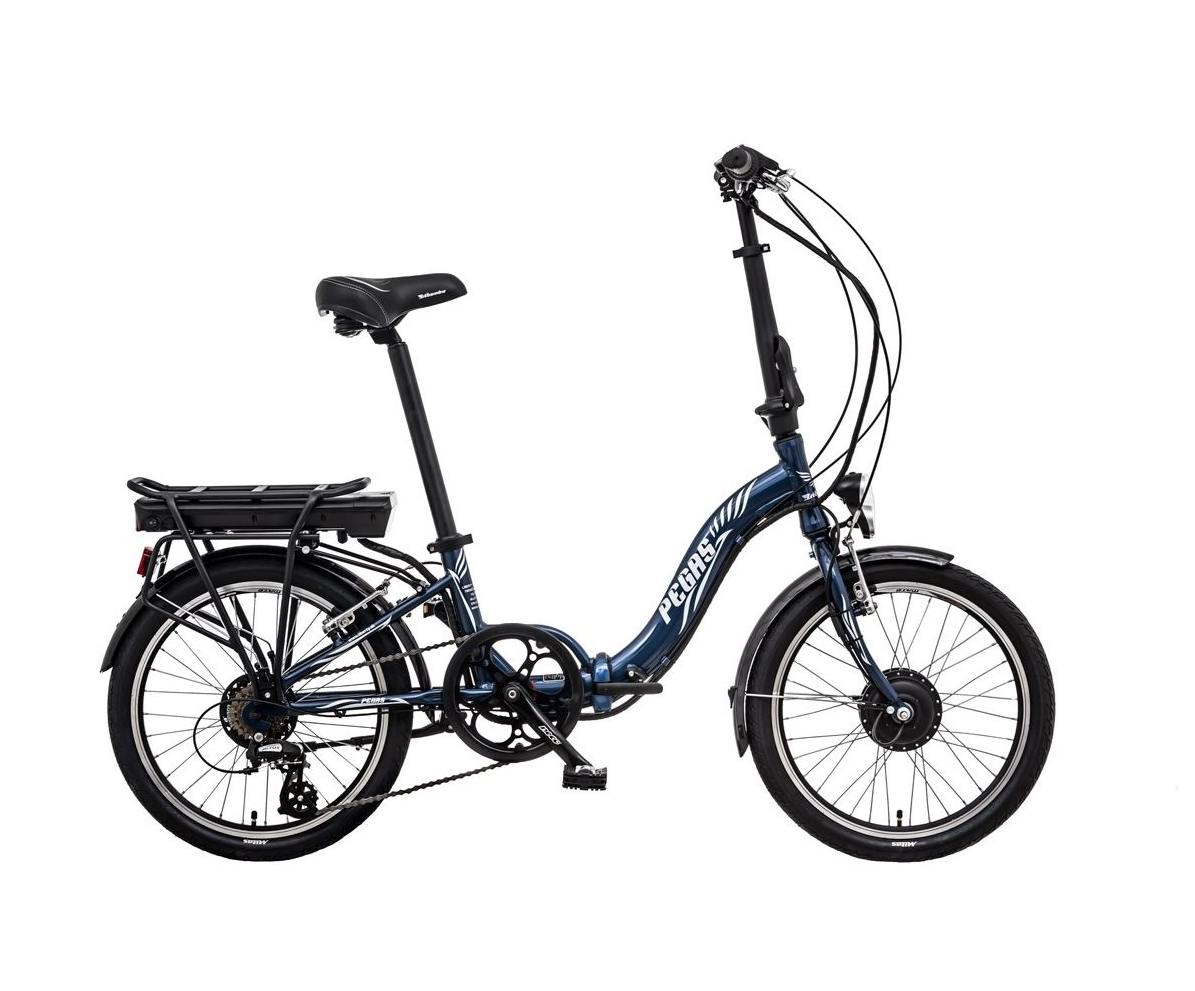 Liberty e-Pegas Nexus 7spd Skládací elektrokolo 36V, 10,4 Ah, modré