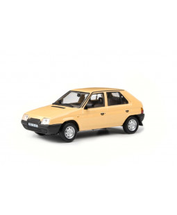 Abrex Škoda Favorit 136L (1988) Žlutá Mimóza 1:43