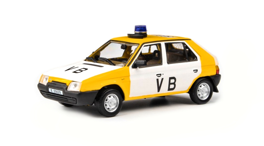 Abrex Škoda Favorit 136L (1988) Veřejná Bezpečnost 1:43