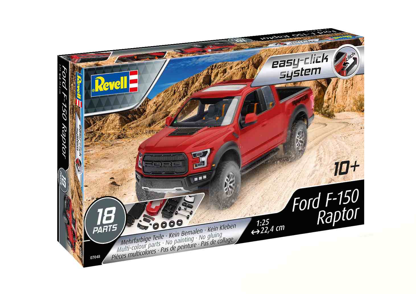 Revell EasyClick auto 07048 Ford F-150 Raptor 2017, 1:25