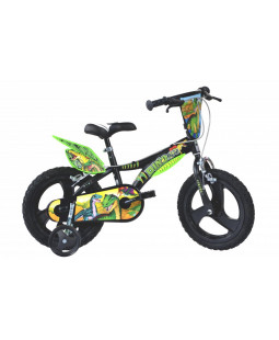 Dino Bikes Dětské kolo 614L-DS T. Rex zelené 14