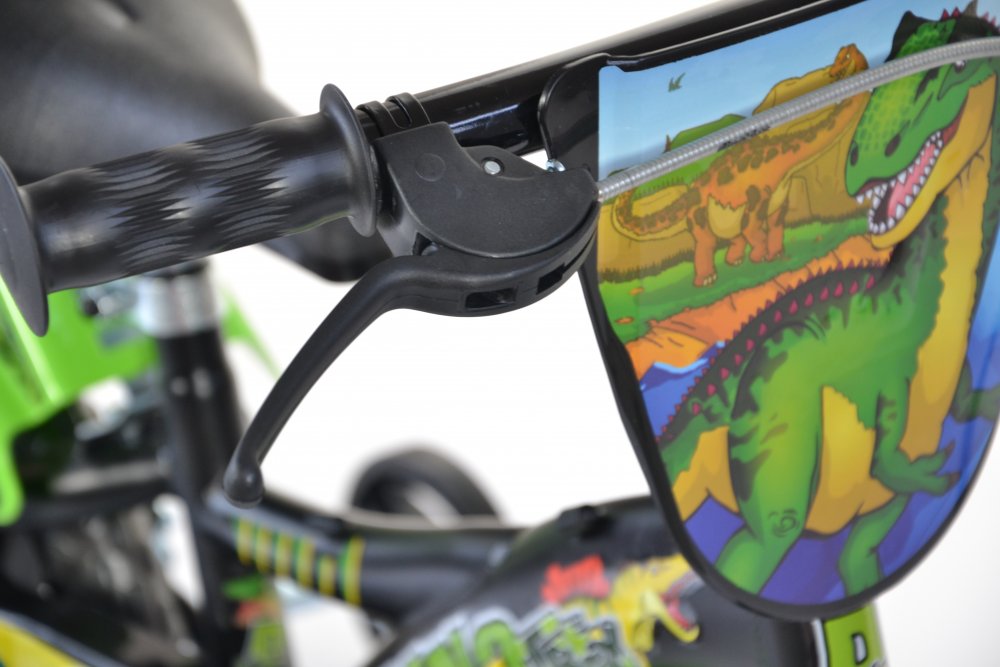Dino Bikes Dětské kolo 614L-DS T. Rex černé 14"