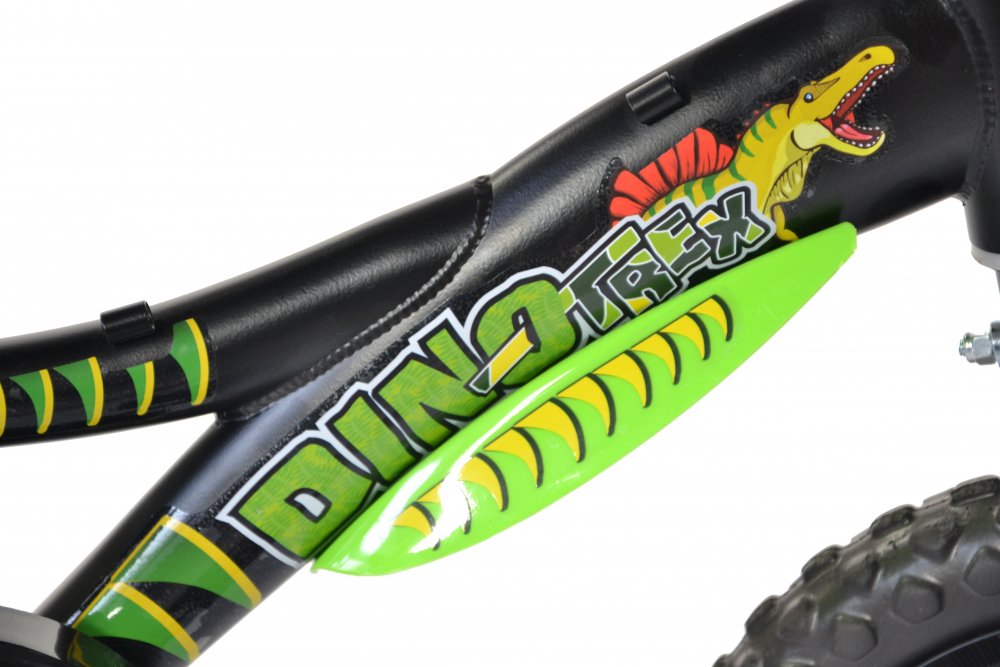 Dino Bikes Dětské kolo 614L-DS T. Rex černé 14"