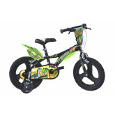 Dino Bikes Dětské kolo 614L-DS T. Rex zelené 14