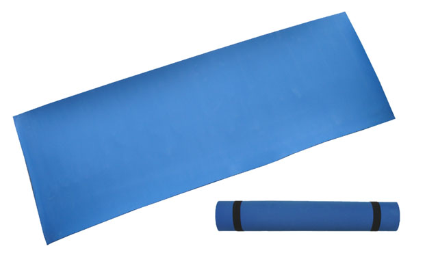 Gymnastická podložka 173x61x0,4 cm, modrá